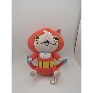 JIBANYAN Hasbro YO KAI WATCH 7" Cat Plush Stuffed Animal New Orange Yellow